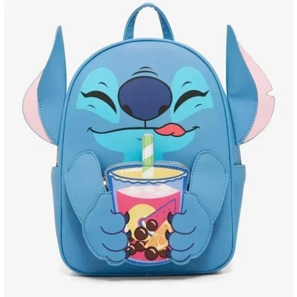Her Universe Disney Lilo and Stitch Boba‎ Figural Mini Backpack